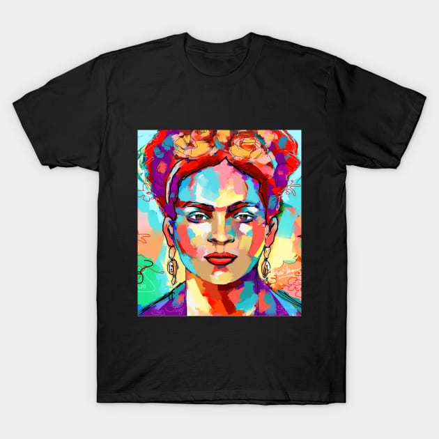 Frida T-Shirt by mailsoncello
